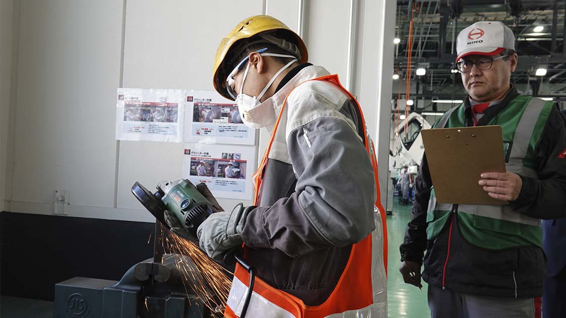 写真：安全コンテストの様子