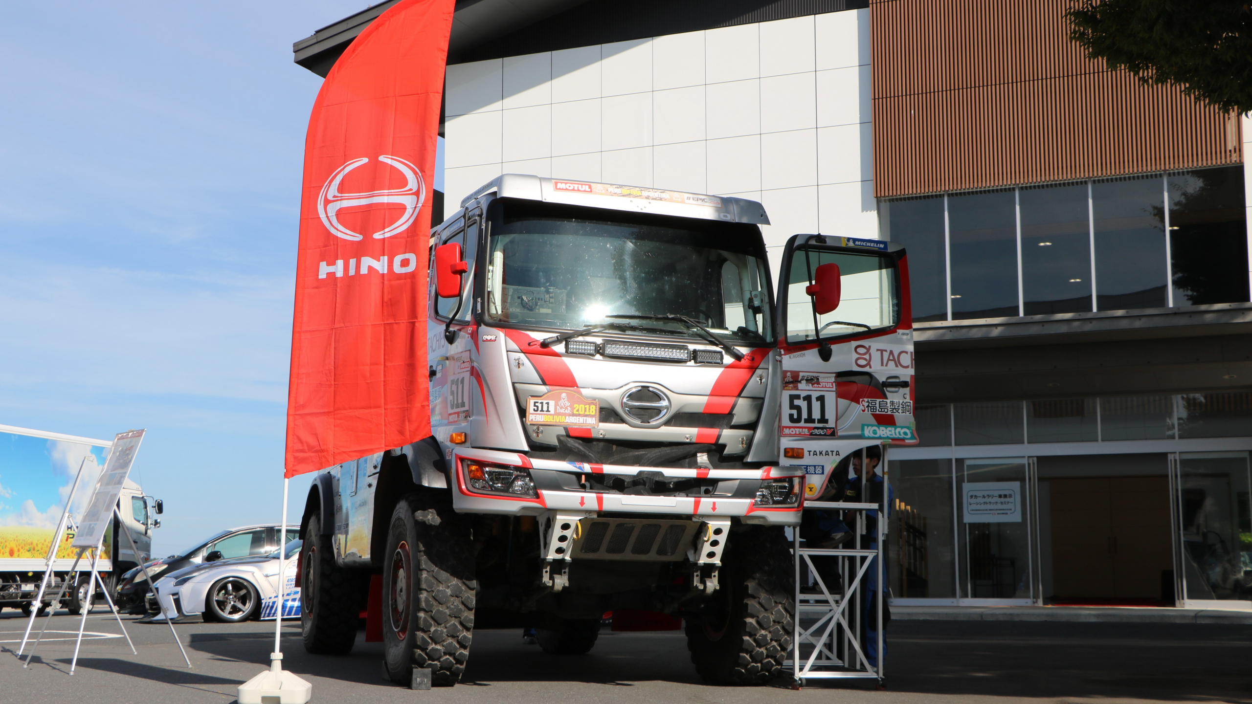 日野 レンジャー レーシングトラック ダカールラリー2012